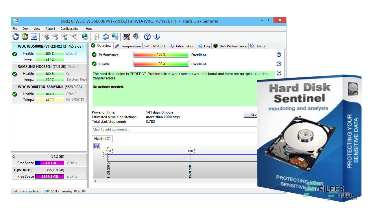Hard Disk Sentinel Crack Free Download