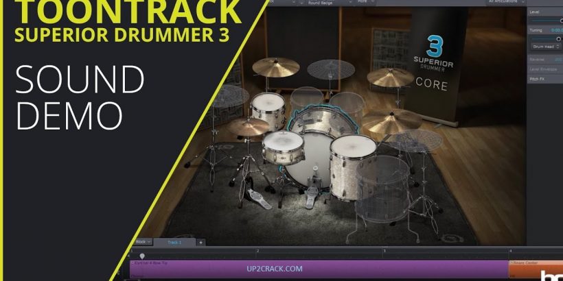 Superior Drummer 3.1.7 Crack + Torrent (Mac) Free Download