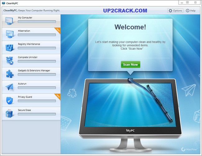CleanMyPC Pro Crack + Torrent (Mac) & Full (Key) 2022 Download