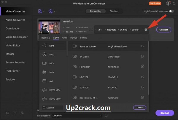 Wondershare UniConverter Full Crack For Mac Latest Download